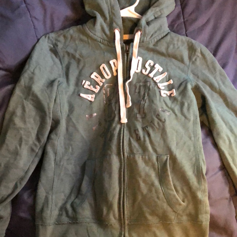 Zip up sweatshirt